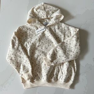 Floral Hoodie Sweatshirt NWT